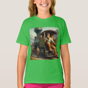 T-shirt Ingénieur de train Bigfoot