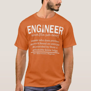 T-shirt Ingénieur défini 1