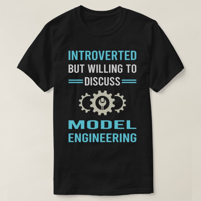 T-shirt Ingénieur d'ingénierie de modèle introduit (Design devant)
