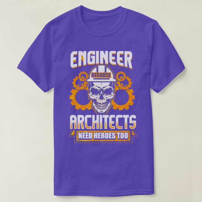 T-shirt Ingénieur drôle (Design devant)