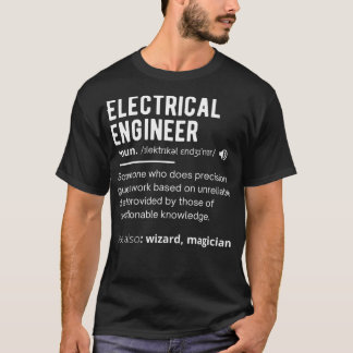 T-shirt Ingénieur électrique drôle Ingénierie électrique b