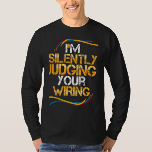 T-shirt Ingénieur électrique électricien