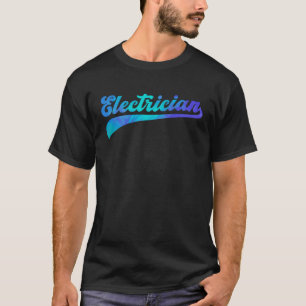 T-shirt Ingénieur électrique rétro-graphique Engi