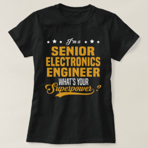 T-shirt Ingénieur électronique principal