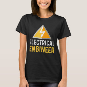 T-shirt Ingénieur en électricité en détresse du travailleu