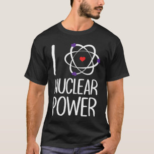 T-shirt Ingénieur en énergie renouvelable fier du nucléair