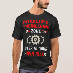 T-shirt Ingénieur en génie de modèle de zone à risque