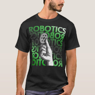 T-shirt Ingénieur en robotique graphique Sciences appliqué