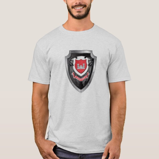 T-shirt Ingénieur Essayons (Devant)