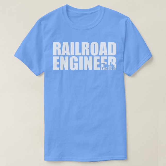 T-shirt Ingénieur ferroviaire 6 (Design devant)