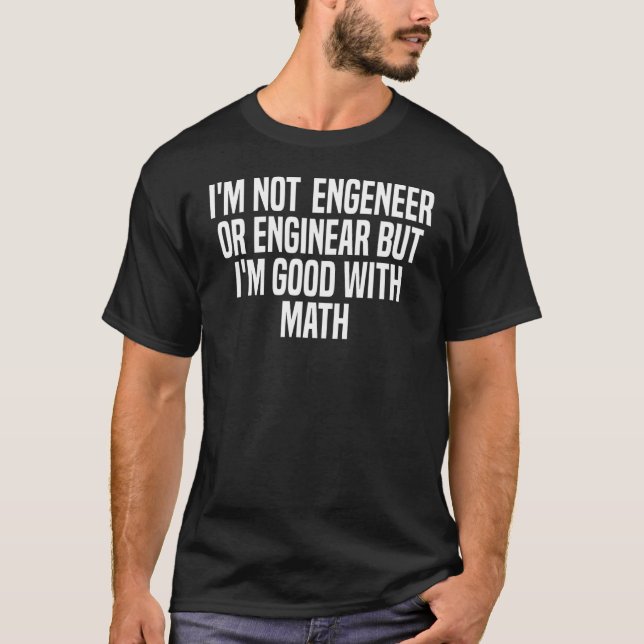 T-shirt Ingénieur Funny Math Physique Science Geek Nerd St (Devant)