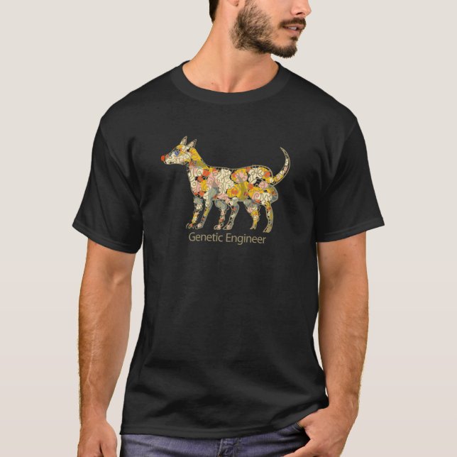 T-shirt ingénieur génétique (Devant)