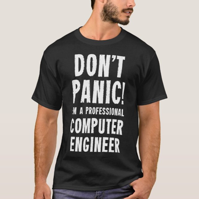 T-shirt Ingénieur informatique (Devant)