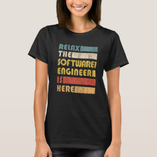 T-shirt Ingénieur logiciel de relaxation de codage informa