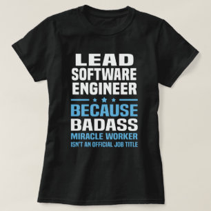 T-shirt Ingénieur logiciel principal