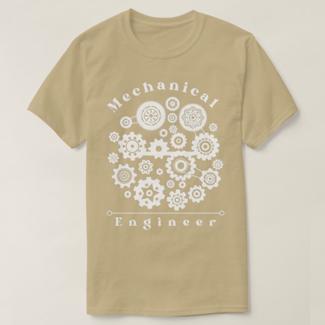 T-shirt Ingénieur mécanique (Design devant)