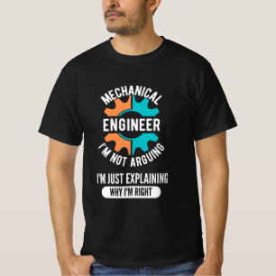 T-shirt Ingénieur mécanique drôle, Ingénieur mécanique