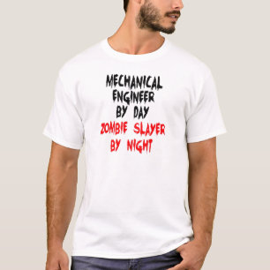 T-shirt Ingénieur mécanique Zombie Slayer