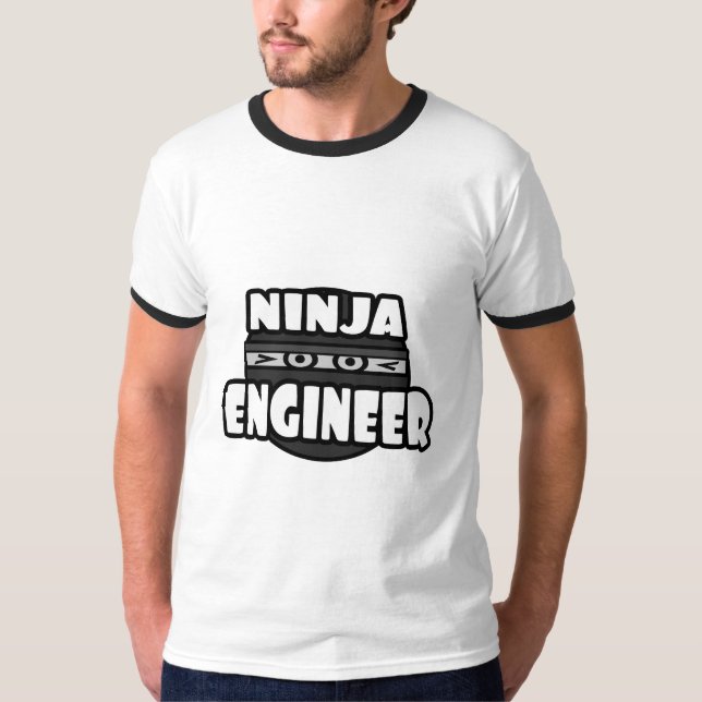 T-shirt Ingénieur Ninja (Devant)