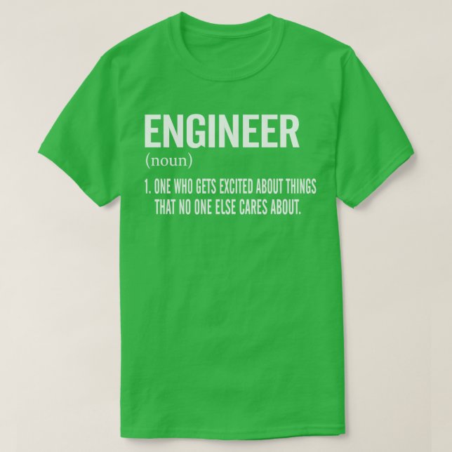 T-shirt Ingénieur Noun s 1 (Design devant)