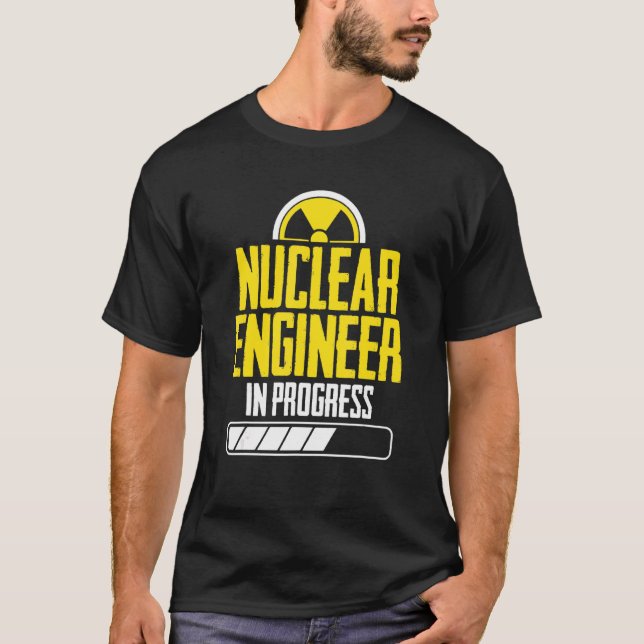 T-shirt Ingénieur nucléaire Ingénieur (Devant)