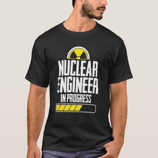 T-shirt Ingénieur nucléaire Ingénieur (Devant)