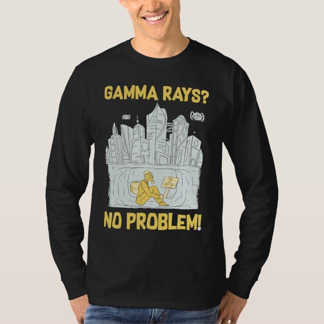 T-shirt Ingénieur Nucléaire Rayons Gamma (Devant)