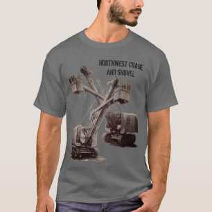 T-shirt INGÉNIEUR OPÉRATIONNEL DE LA grue et de la chaussu