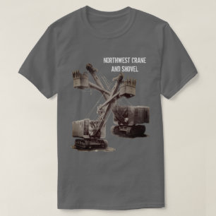T-shirt INGÉNIEUR OPÉRATIONNEL DE LA grue et de la chaussu