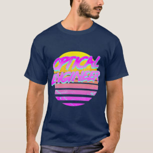 T-shirt Ingénieur optique rétro vintage