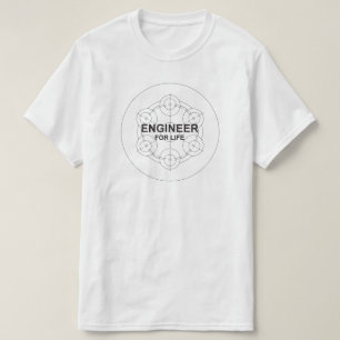 T-shirt Ingénieur pendant la vie
