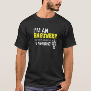 T-shirt Ingénieur Pour Hommes Femmes Ingénieur Humour Grap