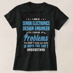 T-shirt Ingénieur principal en conception électronique