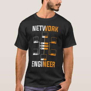 T-shirt Ingénieur réseau Ingénierie informatique Appareils