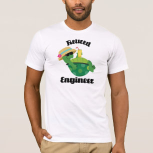 T-shirt Ingénieur retraité (tortue)