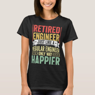 T-shirt Ingénieur retraité - Vêtements Ingénierie de retra