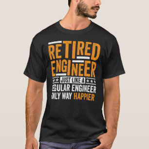 T-shirt Ingénieur retraité - Vêtements Ingénierie de retra