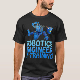 T-shirt Ingénieur Robotique En Formation Robot Drôle