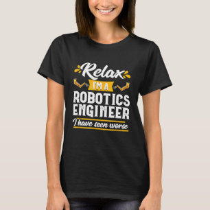 T-shirt Ingénieur robotique Mécanique Science Technologie 