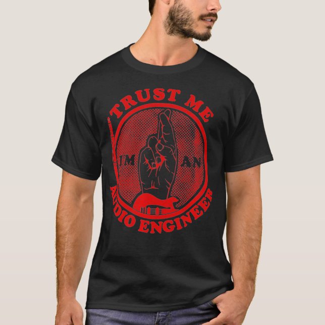 T-shirt INGÉNIEUR SON Audio Engineer Premium (Devant)