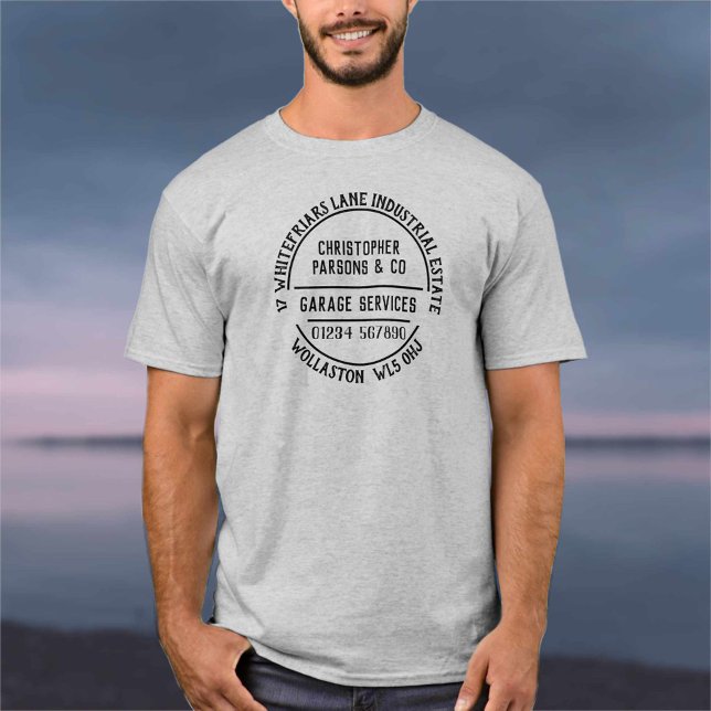 T-Shirt Ingénieurs des Services de Garage (Créateur téléchargé)