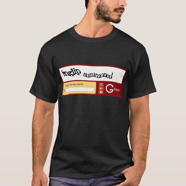 T-shirt Inglip a appelé et Gropaga (Devant)