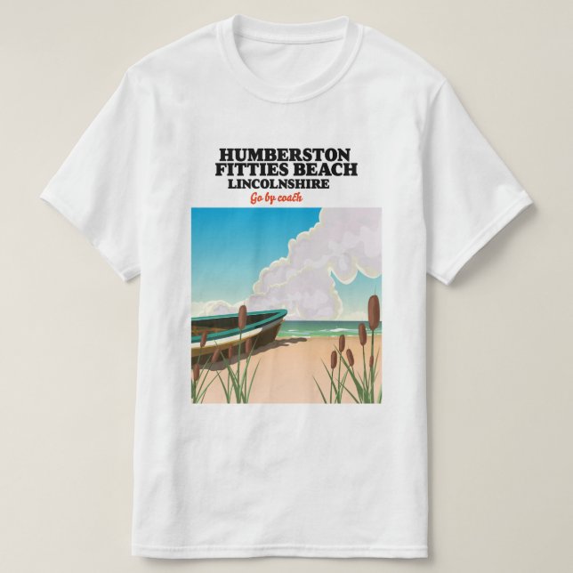 T-Shirt Ingoldmells South Beach Lincolnshire (Design devant)