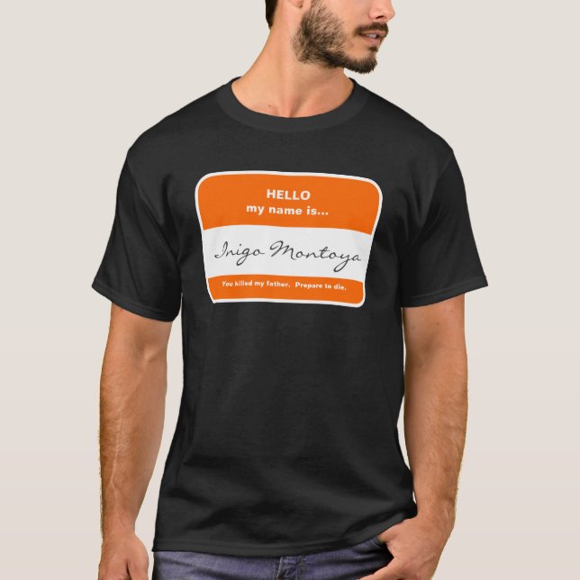 T-shirt Inigo Montoya (Devant)