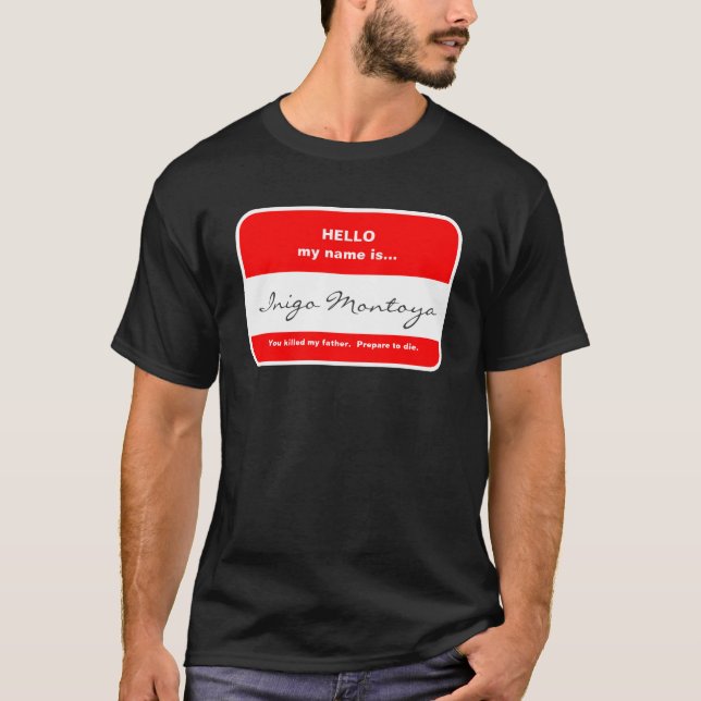 T-shirt Inigo Montoya (Devant)