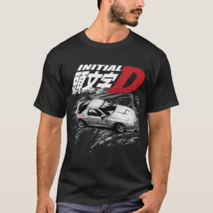 T-shirt Initial D FC RX7 Drifting - Ryosuke Takahashi RedS