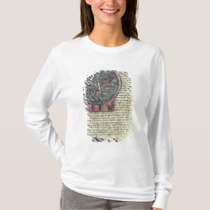 T-shirt Initiale de Historiated