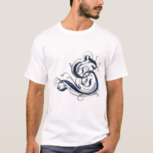T-shirt Initiale vintage S