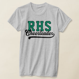 T-shirt Initiales personnalisées de 3 lettres pour pom-pom