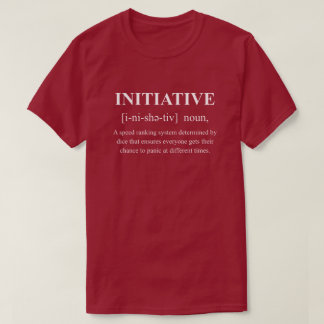 T-shirt Initiative drôle Définition de RPG avec du texte b